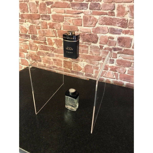 Table Clear Acrylic side table / home /reception/ shop