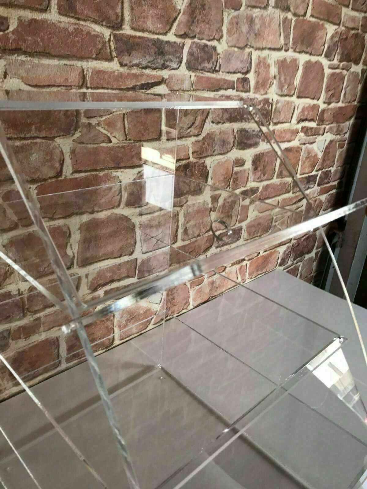 Display Cabinet Curved with 4 Shelves with Individual Hinged Doors