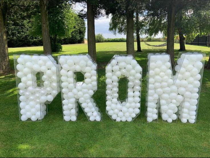 Balloon Letters 4ft Acrylic Alphabet