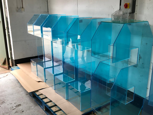 Balloon Decoration Display Clear Acrylic Perspex Number  for Birthdays etc.