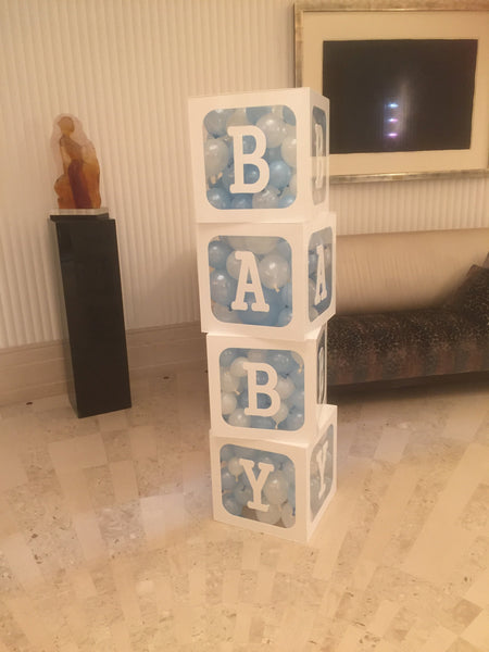 Birthday Display Cubes