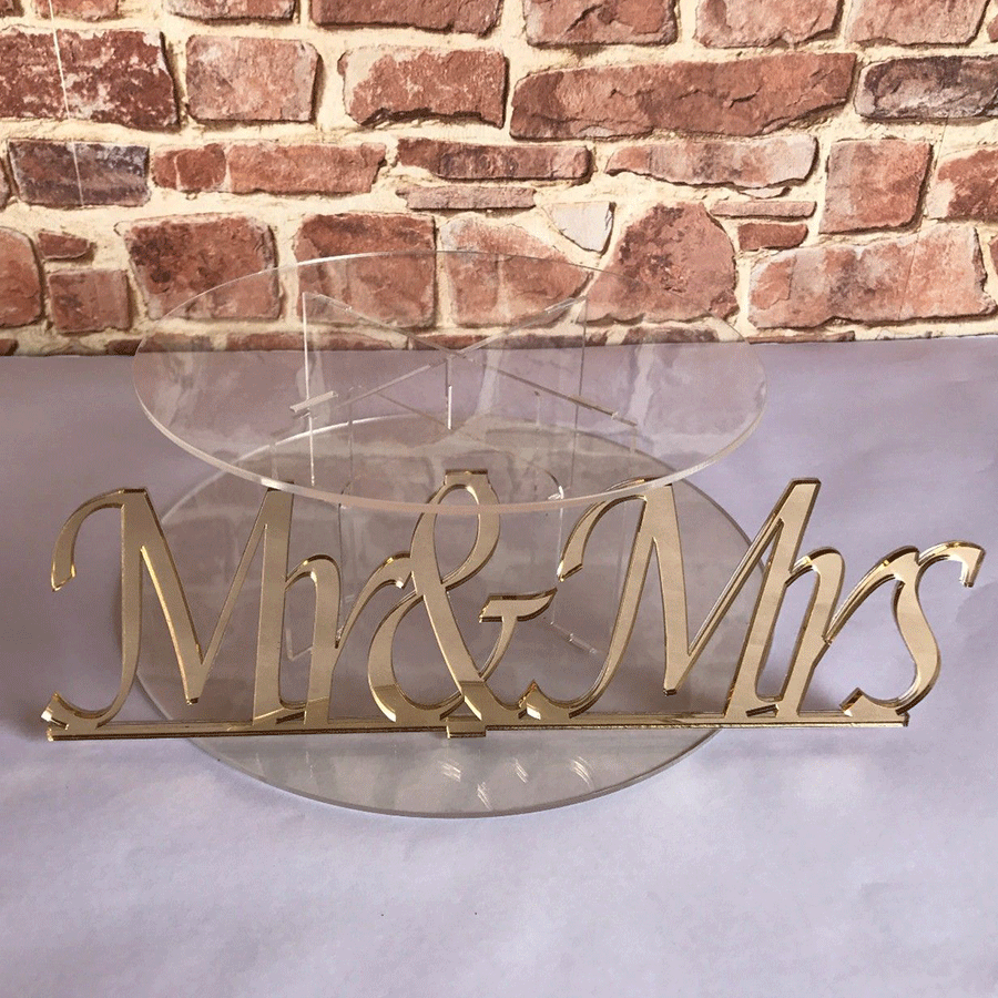 Single Tier Wedding Cake Stand