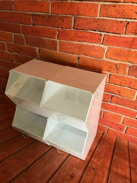 Pick and Mix Storage Dispensers White