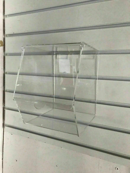 Pick and Mix / Storage Clear Display Bins 4 Sizes and Choice of 4,6,9,12 Pack