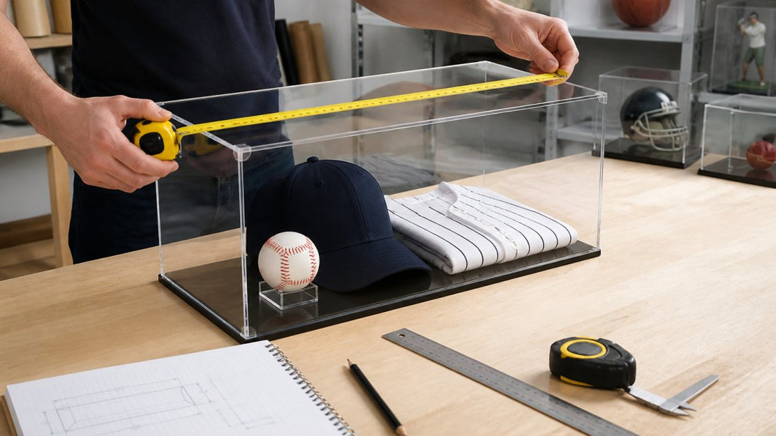 Custom Acrylic Memorabilia Case Dimensions Guide