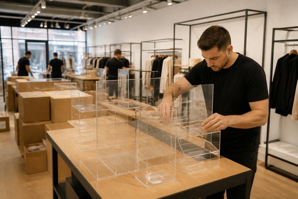 Large Scale Acrylic Retail Rollout Strategy Guide