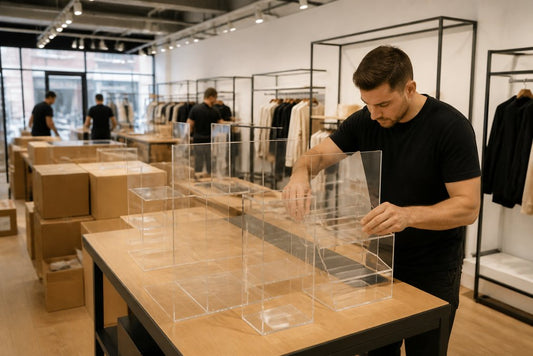 Large Scale Acrylic Retail Rollout Strategy Guide