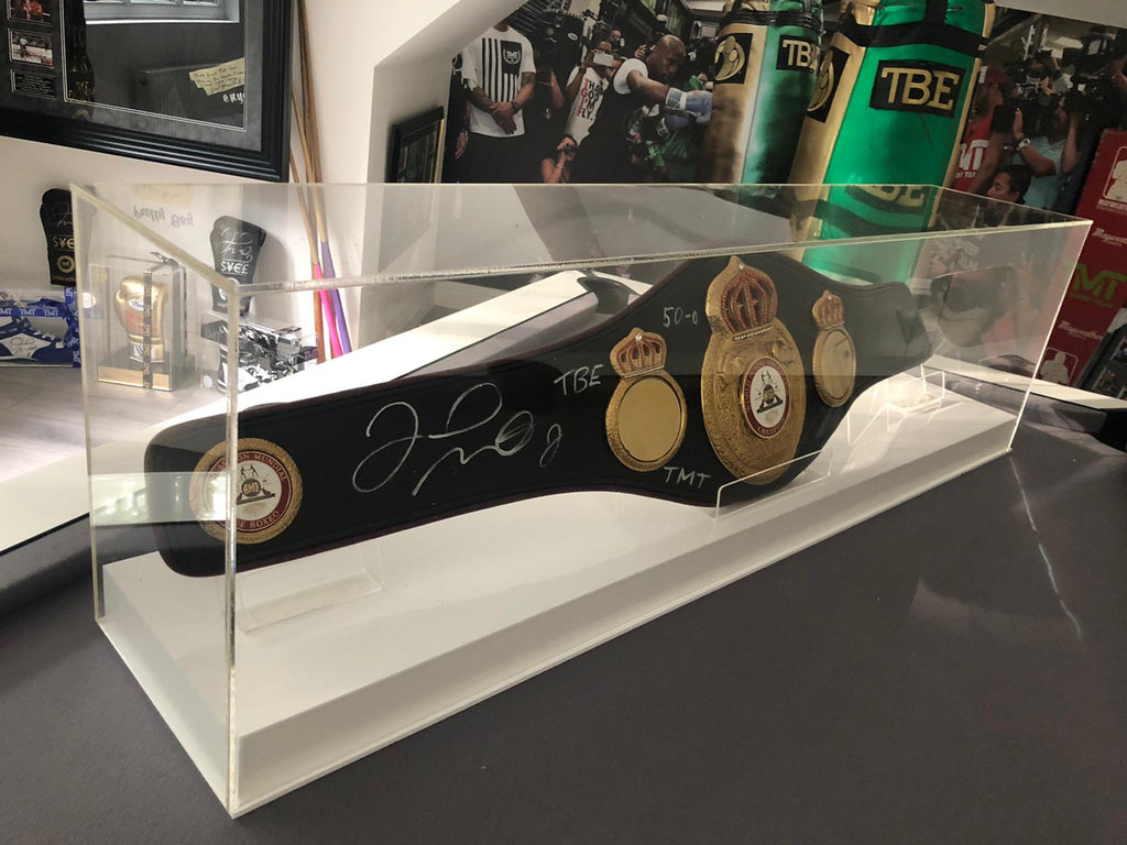 Boxing Robe Display Case Boxing Belt Display Case For Adult Full size Belt – Acrylic Display uk