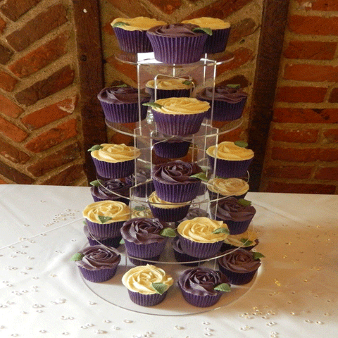 5 Tier Round Cake Stand Display