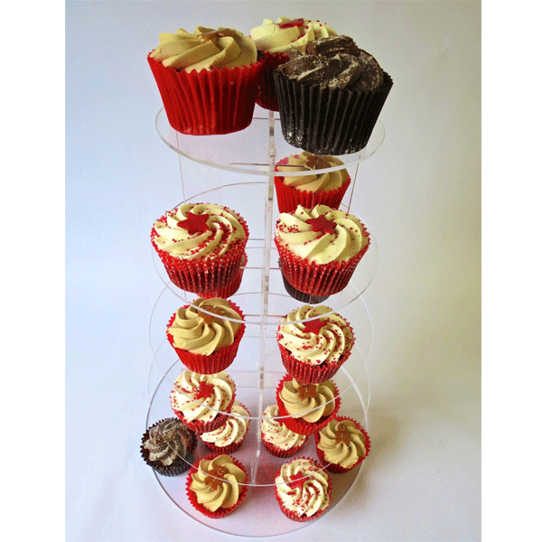 5 Tier Round Cake Stand Display