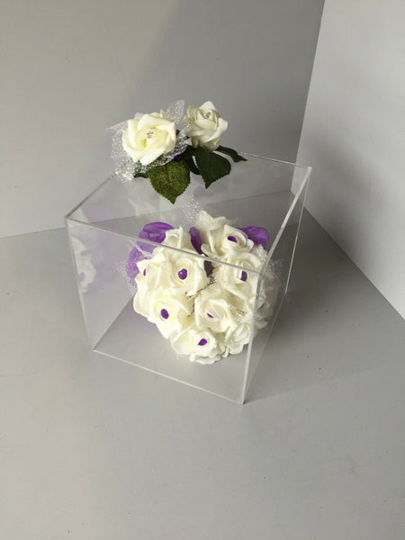 Display Cubes Clear Acrylic Plinths Boxes