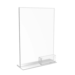Poster holder A4 Menu Poster Holders Acrylic Perspex Display Stands and Business Card
