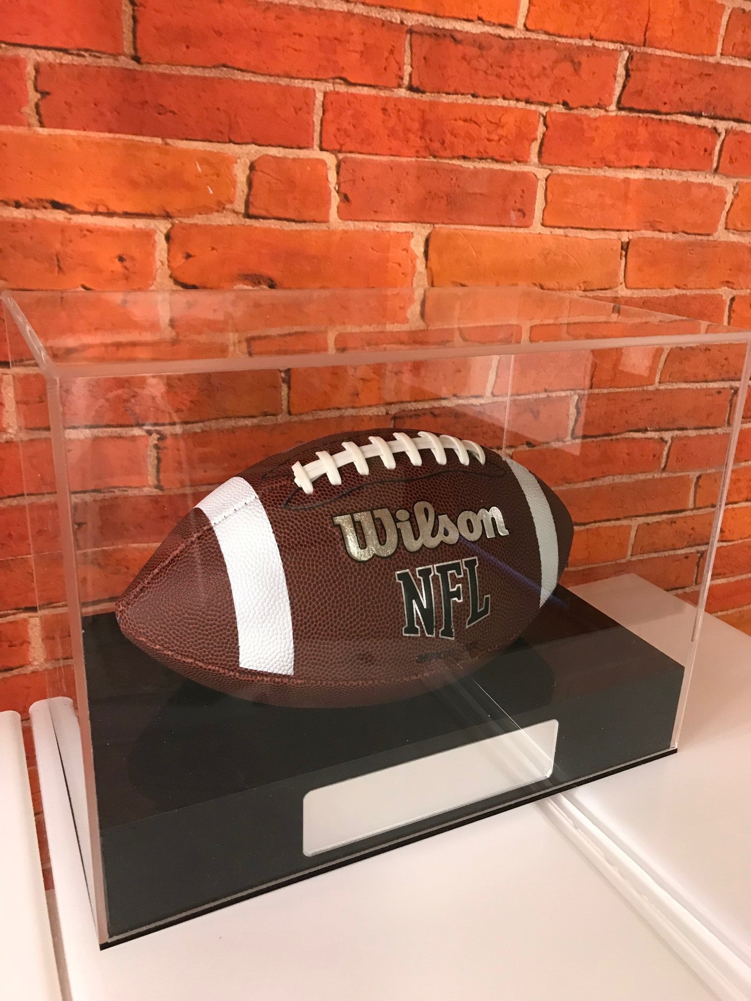 Nfl Display Library NFL Football Display Case – Acrylic Display uk