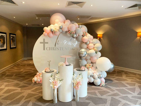 Backdrop Circular Display wedding special occasions Events backdrop