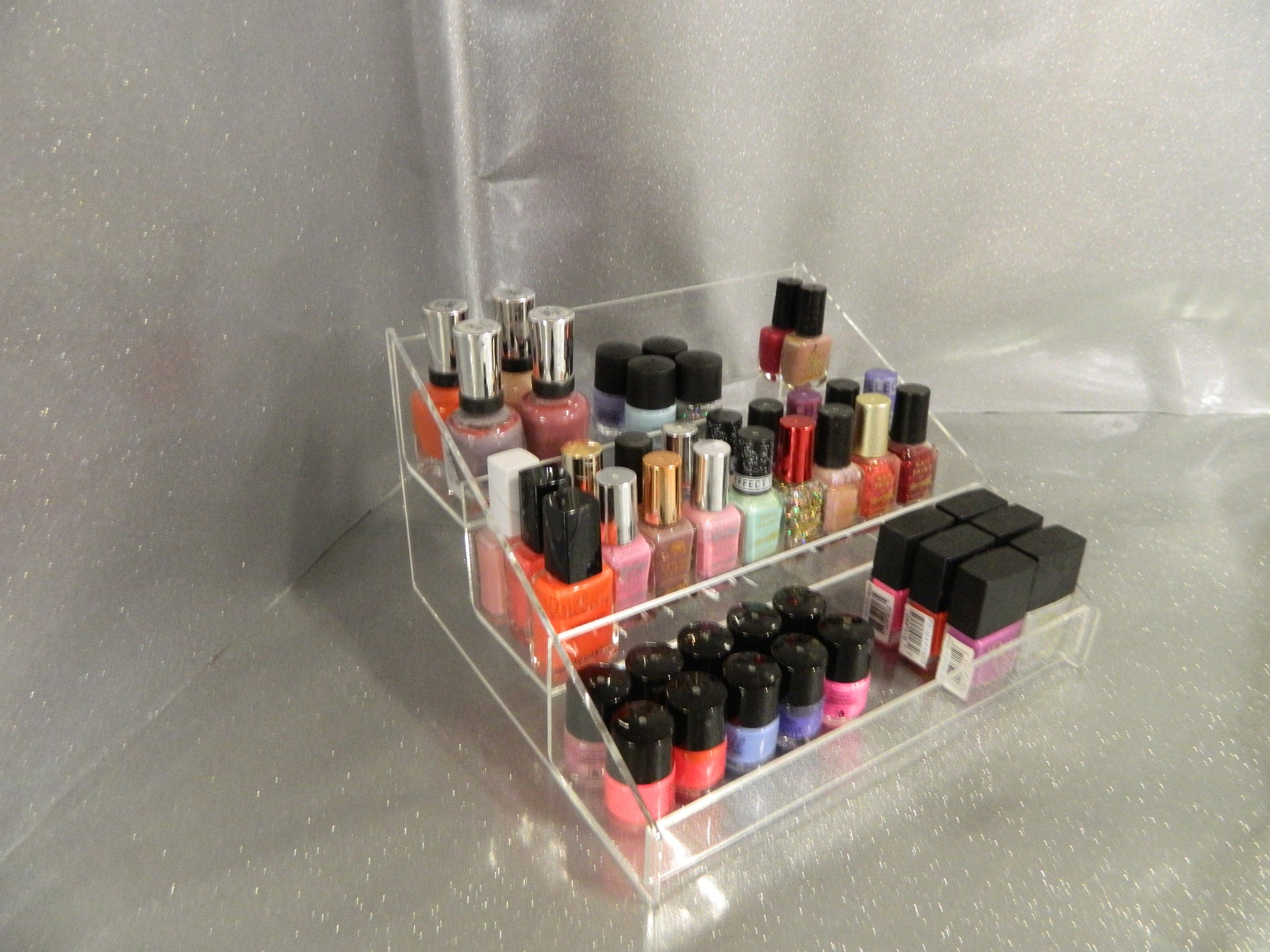 Nail Polish / Varnish 3 step counter display