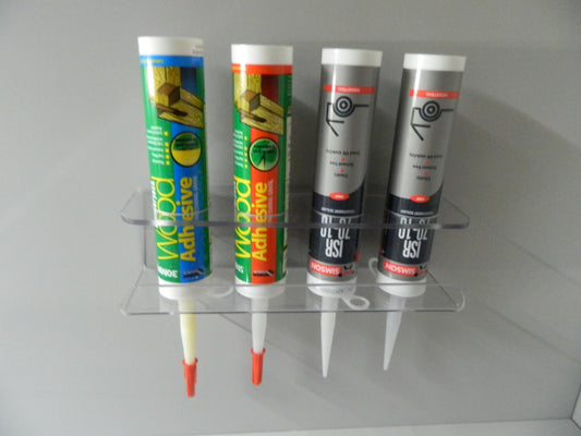 Storage sealant tube wall mounted Holder tidy storage