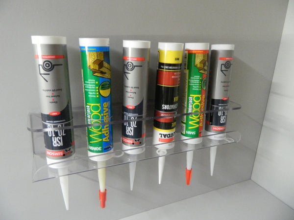 Storage sealant tube wall mounted Holder tidy storage