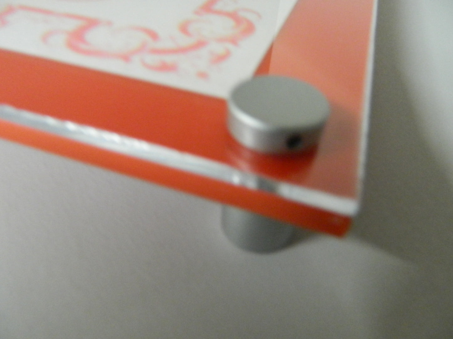 Poster Holder Quality 2 piece wall mount food hygiene diploma, award, certificate, holder.