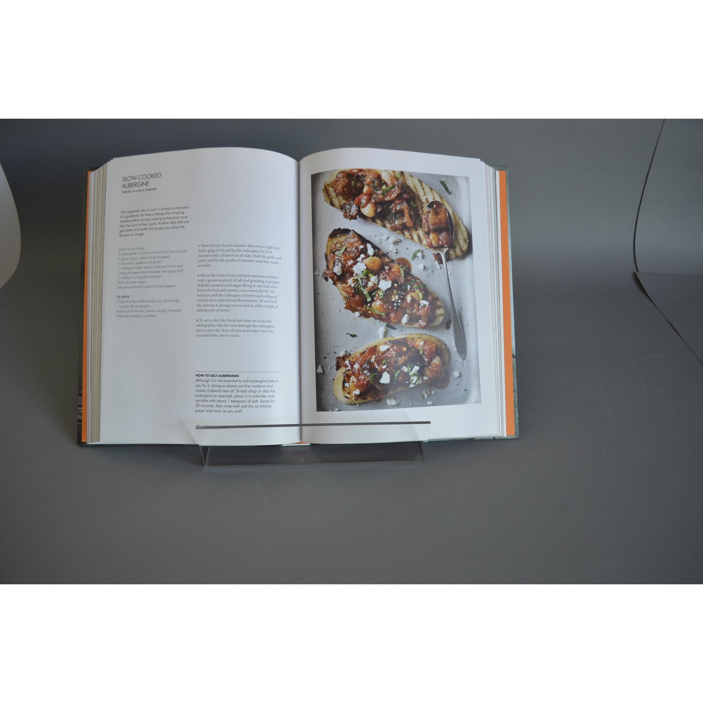 Book Lectern/Easel recipe, instruction book holder