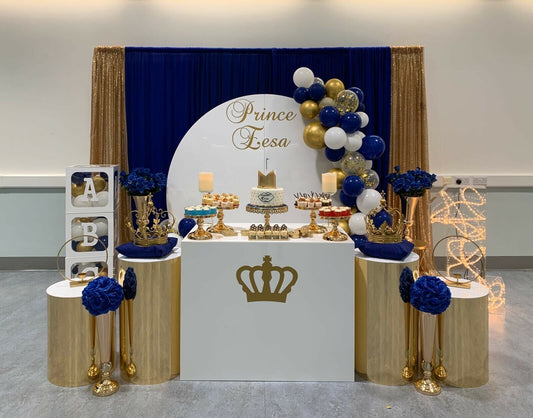 Reception Box Table White Acrylic 90cm wide x 45xm deep x 90cm high