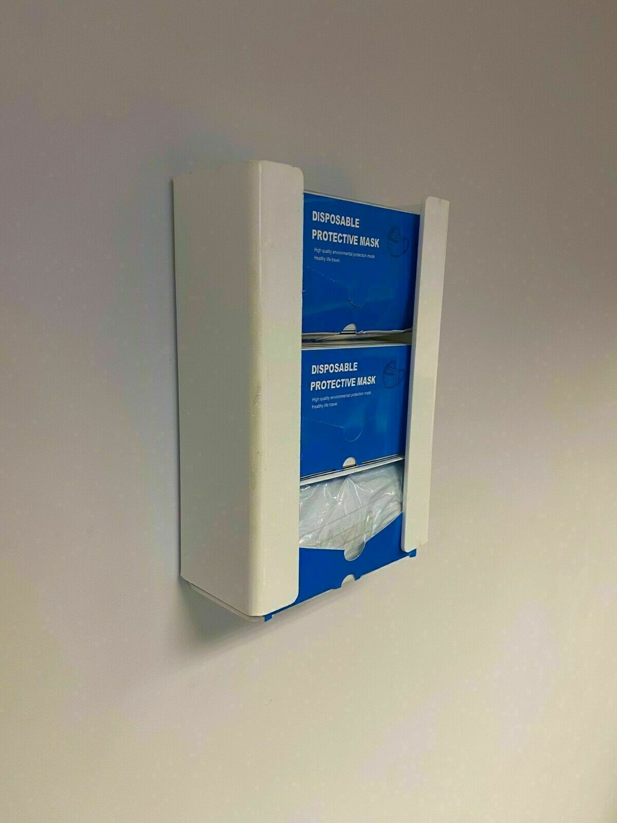 Face Mask Dispenser Wall Mount 3 Box Mask Holder