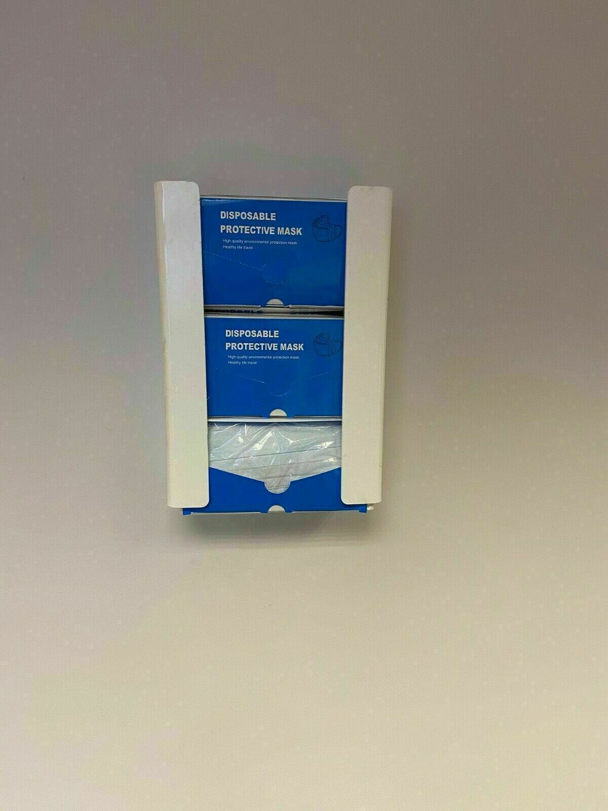 Face Mask Dispenser Wall Mount 3 Box Mask Holder