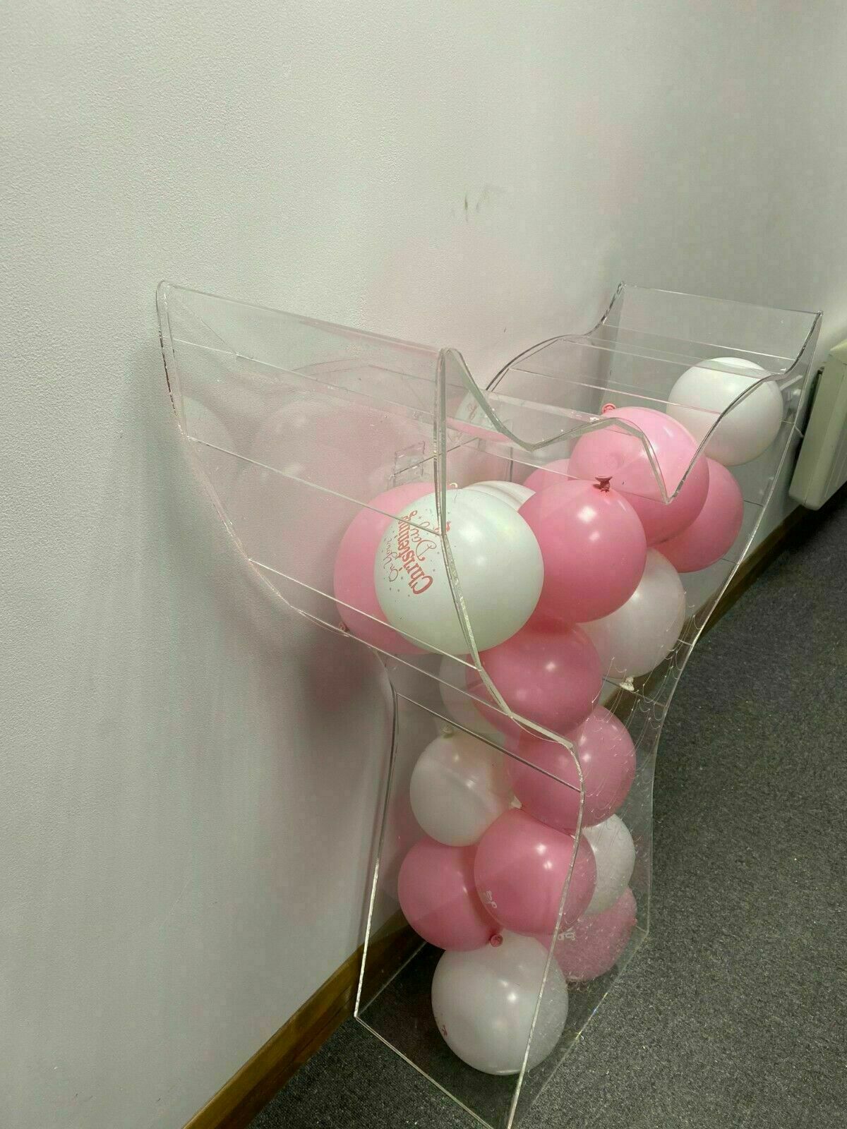 Mermaid Tail for Balloons Clear Acrylic Fillable