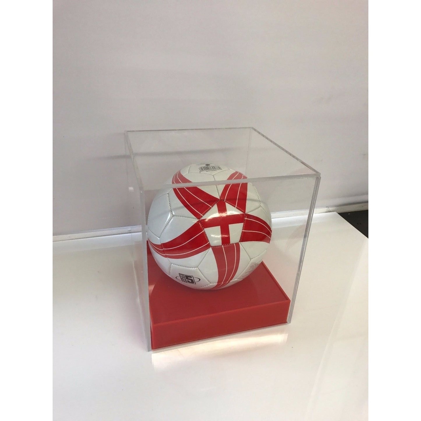 Display Case Football personalised