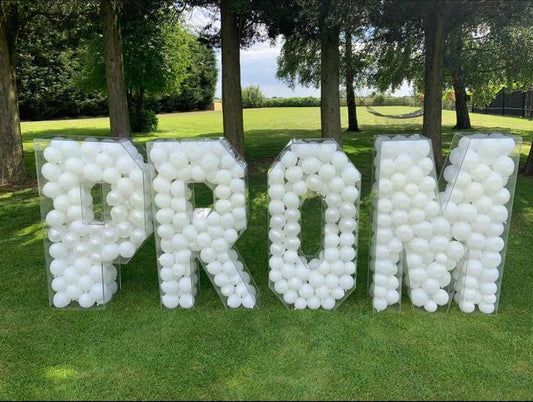 Balloon Letters 4ft Acrylic Alphabet