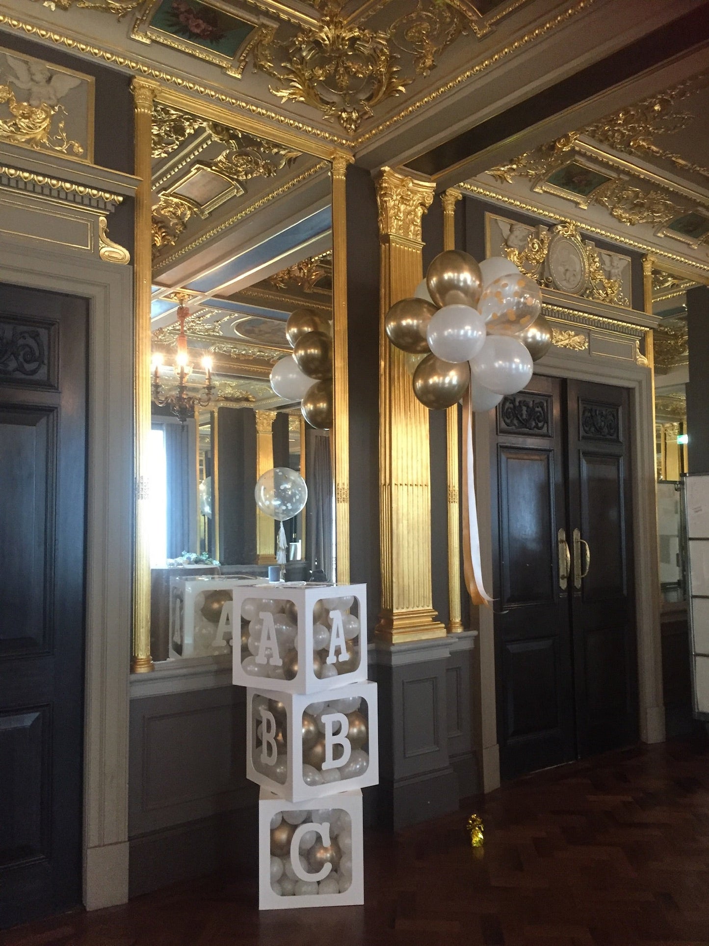 Birthday Display Cubes