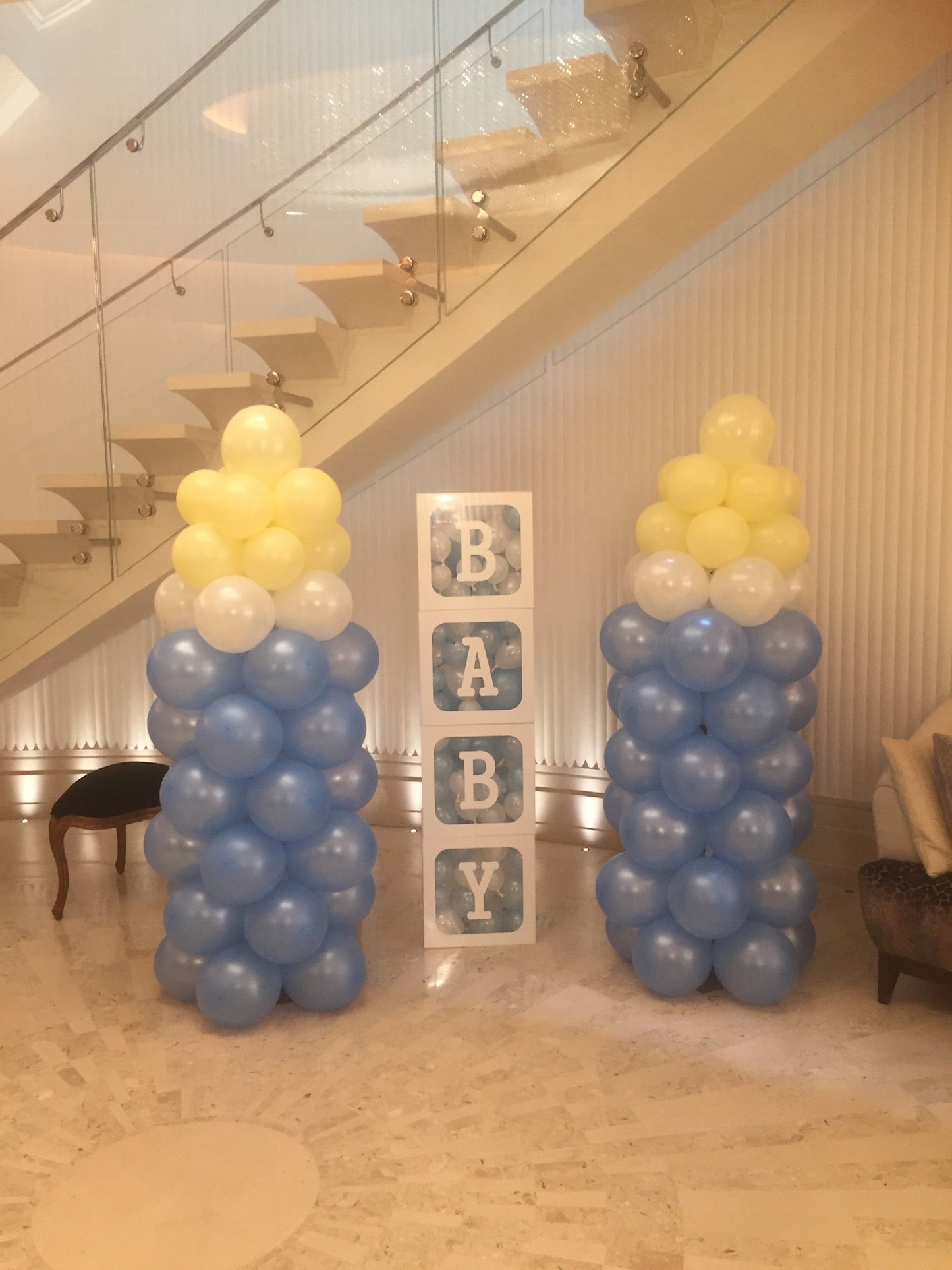 Birthday Display Cubes