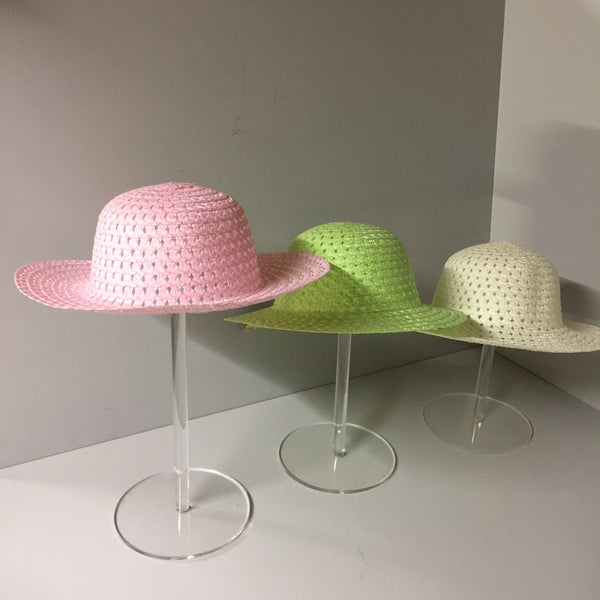 Hat stand set of 3 sizes 300, 250, 200mm tall