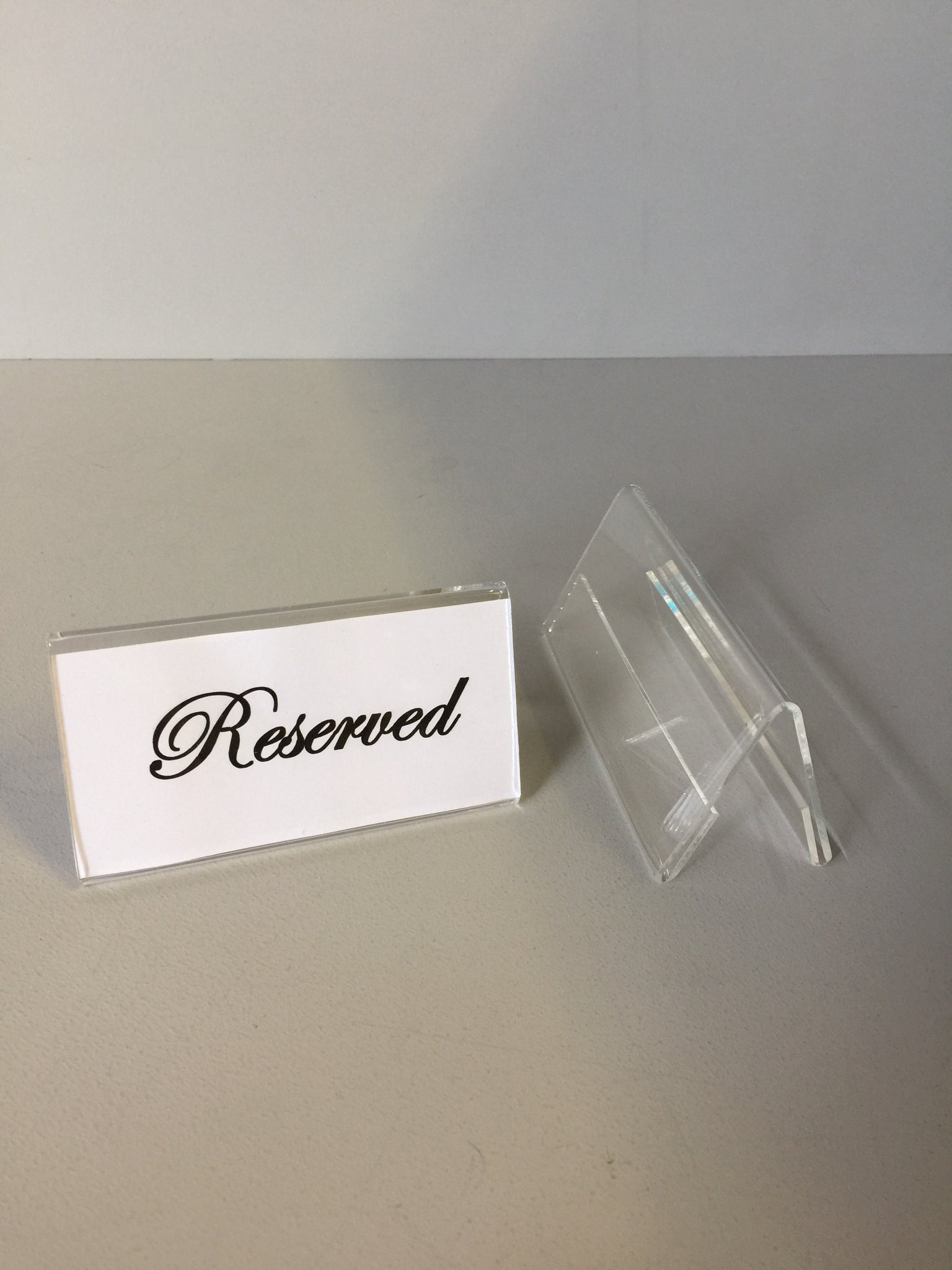 Poster holder 100 x 40mm ticket holders