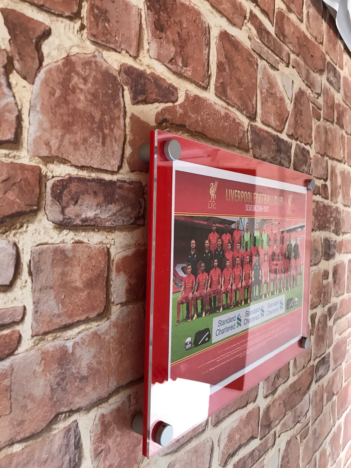 Poster Holder Quality 2 piece wall mount memorabilia holder.