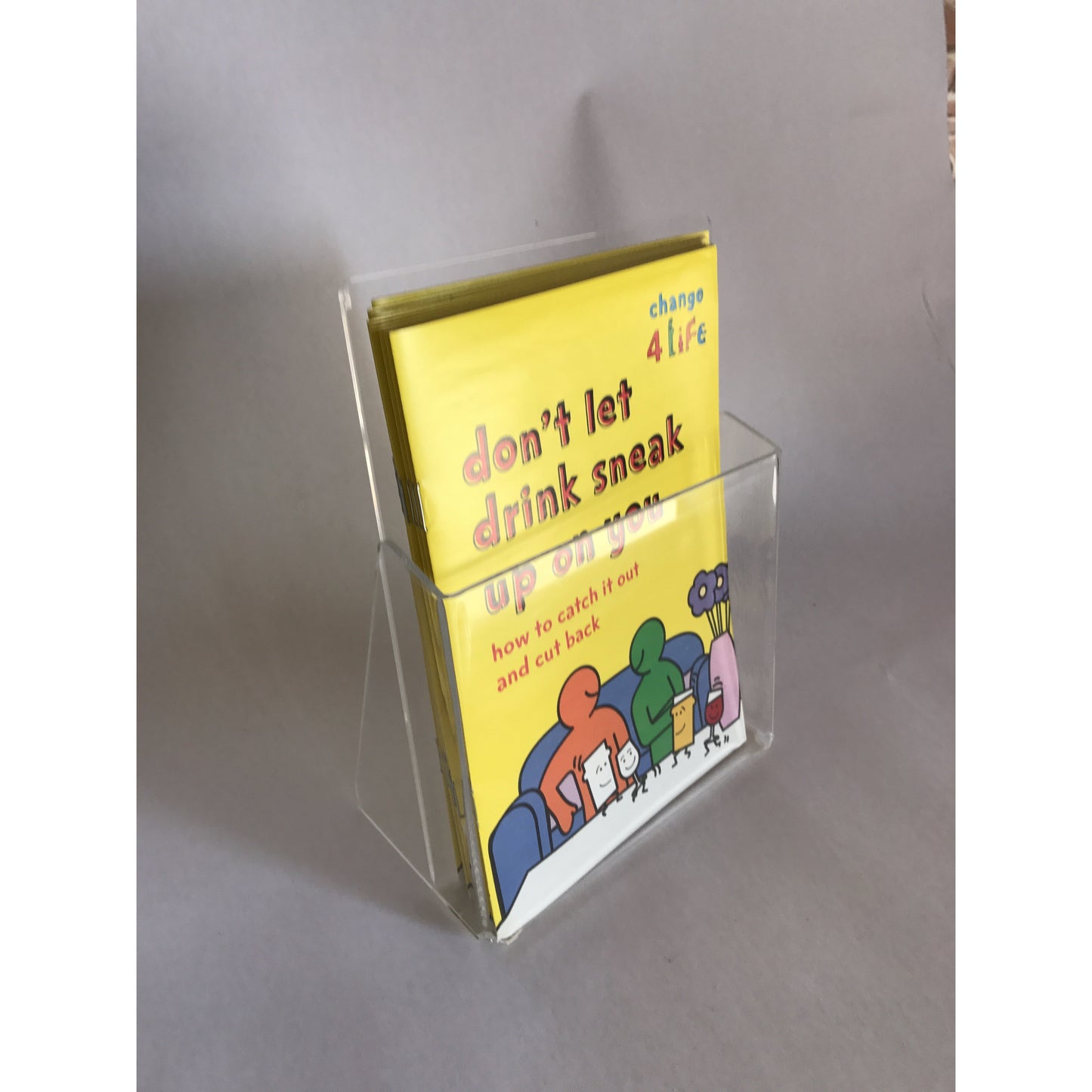 Leaflet holders counter displays A4, A5, A6, 3RD A4