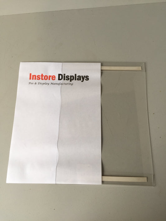 Poster Holder POS ticket holder with double sided self adhesive pack of 3