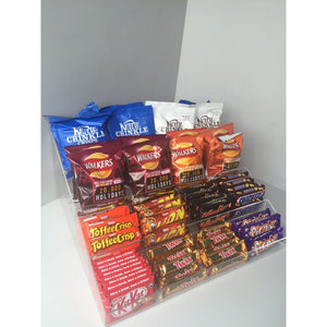 Confectionery, Chocolate bar , Crisps, Condiment etc. 4 Step Counter Display