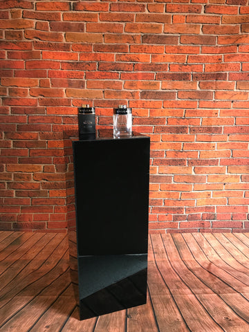 Podium plinths Black Acrylic Displays 300mm Square