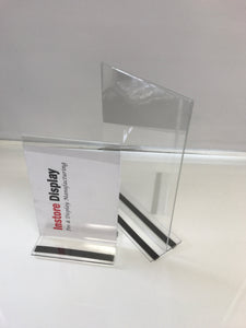 Poster holder Point Of Sale with magnetic tape
