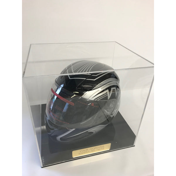 Display Case Crash Helmet Personalised