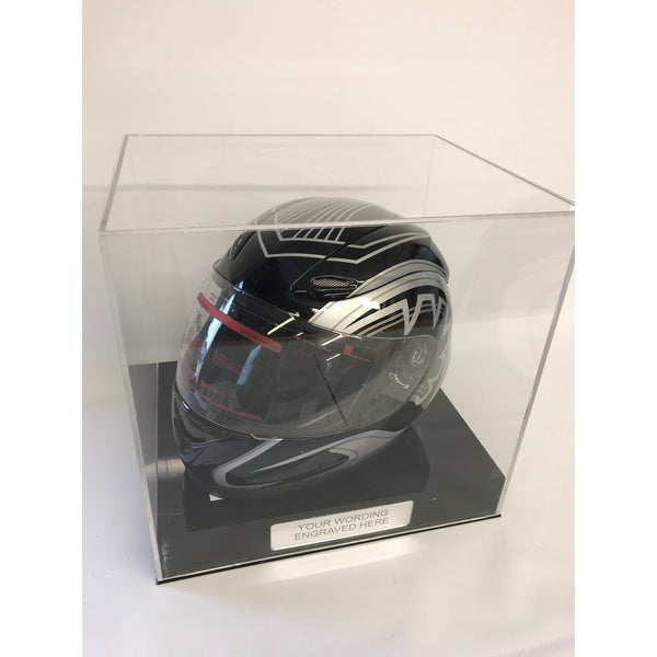 Display Case Crash Helmet Personalised