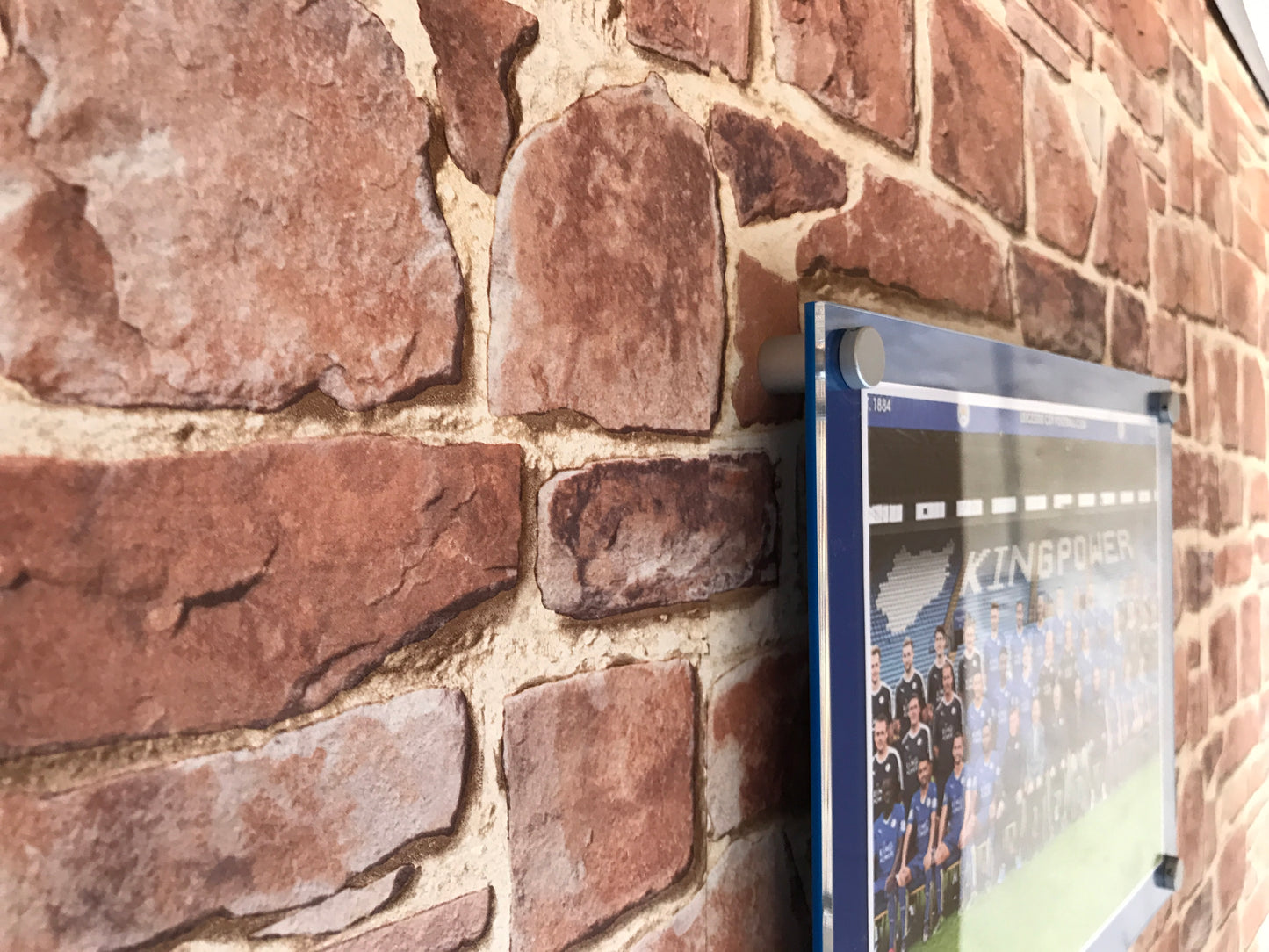 Poster Holder Quality 2 piece wall mount memorabilia holder.