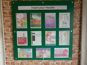 Reception Information Boards
